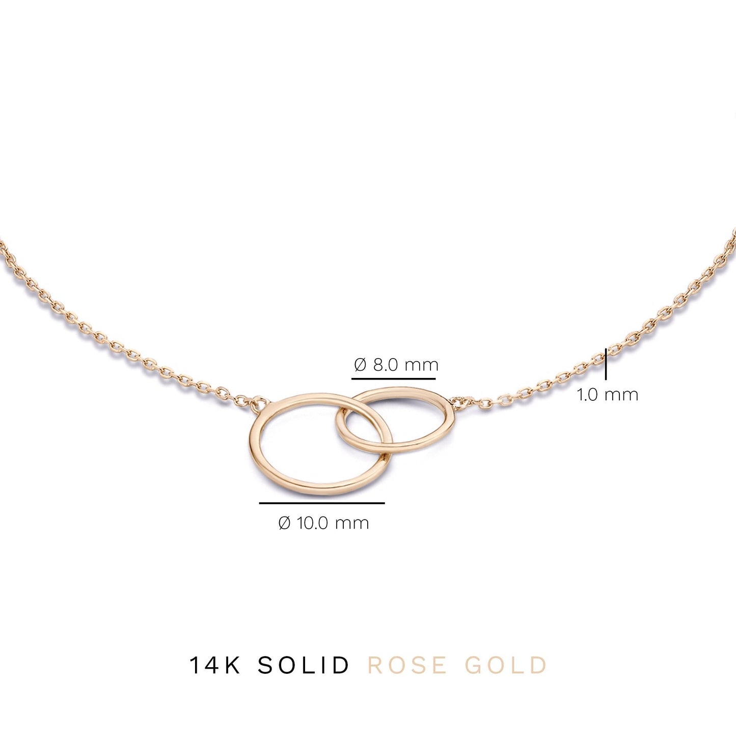 Loulou Grace Bracelet rose gold with circles