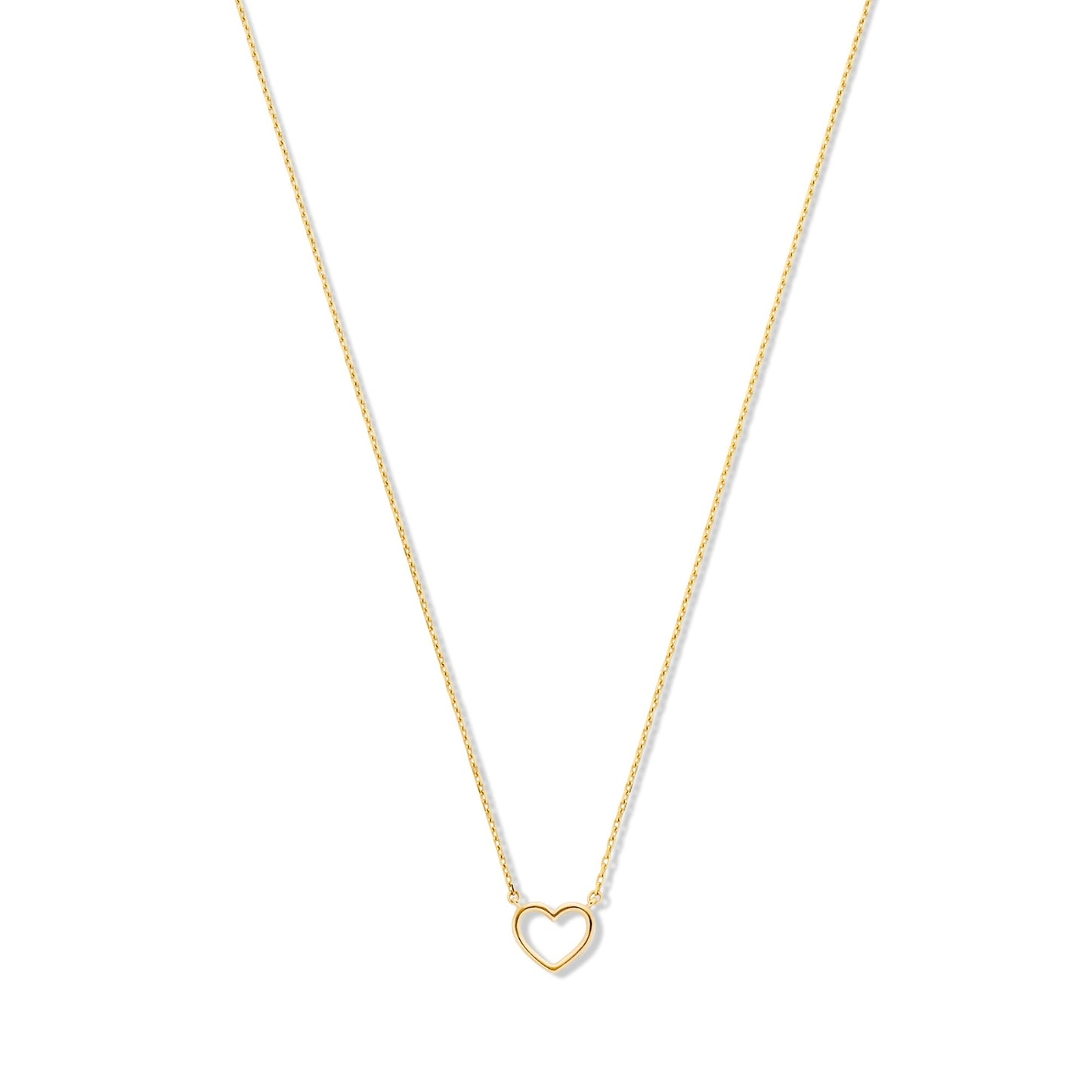 Belleville Amore 14 karat gold necklace with heart