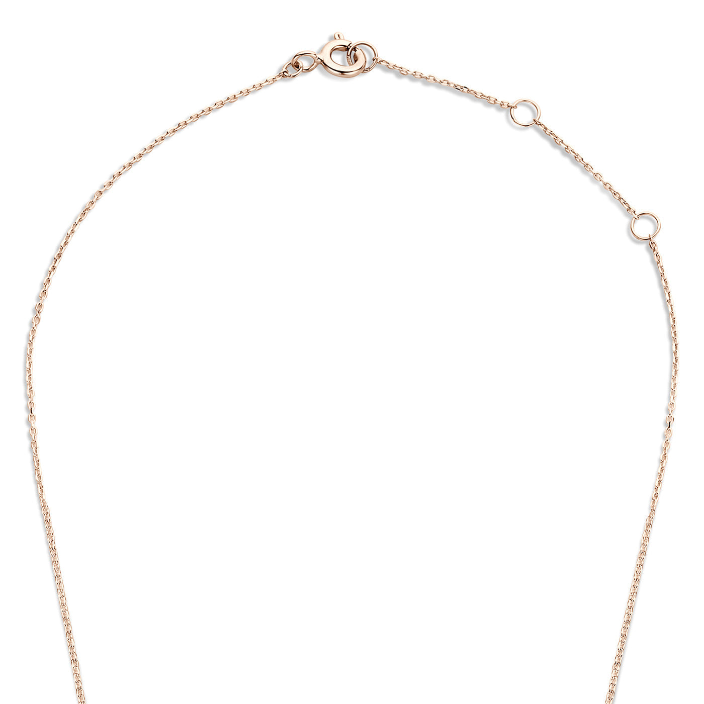 Garance Eternity – Zirconia & Rose Gold Necklace