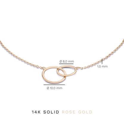 Loulou Grace Bracelet rose gold with circles