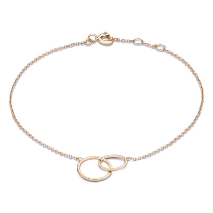 Loulou Grace Bracelet rose gold with circles