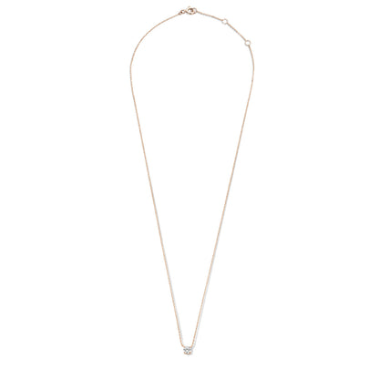 Garance Eternity – Zirconia & Rose Gold Necklace