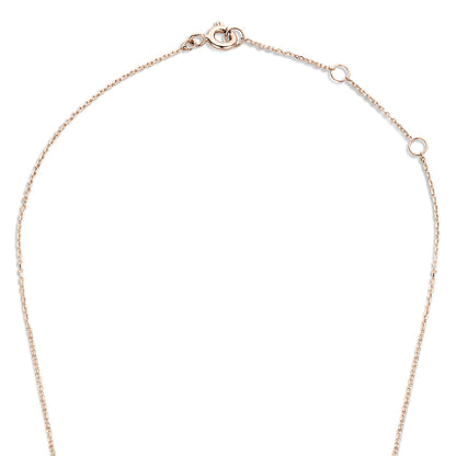 Garance Eternity – Zirconia & Rose Gold Necklace