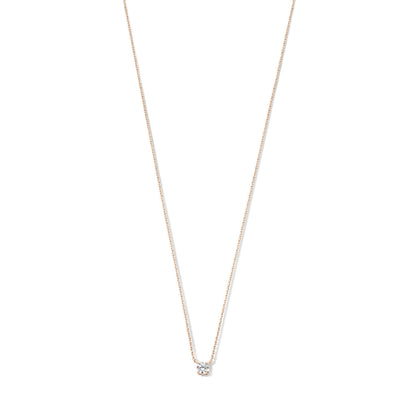 Garance Eternity – Zirconia & Rose Gold Necklace